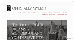 Desktop Screenshot of myleswmiller.com